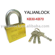 Top security iron padlock